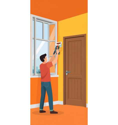 Наклейка обоев в комнате Наклейка обоев в комнате